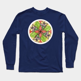 "Spring Fresh" Seasons Mandala Long Sleeve T-Shirt